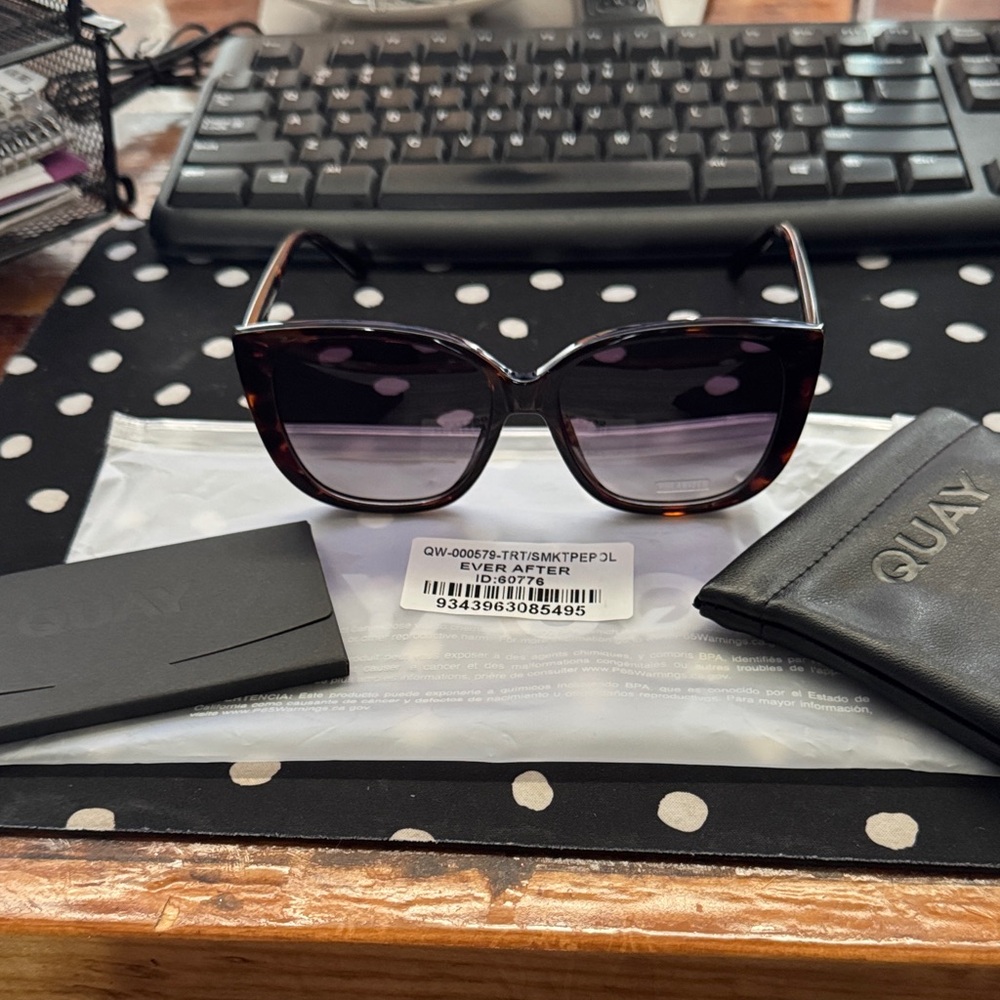 Quay Australia Brown Sunglasses